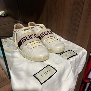 Gucci Ace Stripe Ivory (unisex)